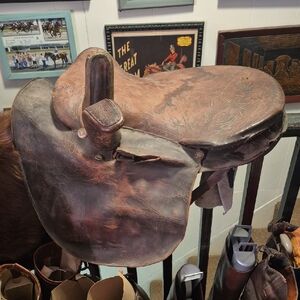 Western Sidesaddle- Decor Only!